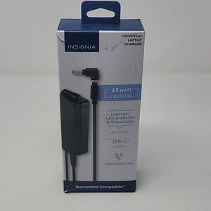 New Insignia 65 Watt Universal Laptop Charger NS-PWL965